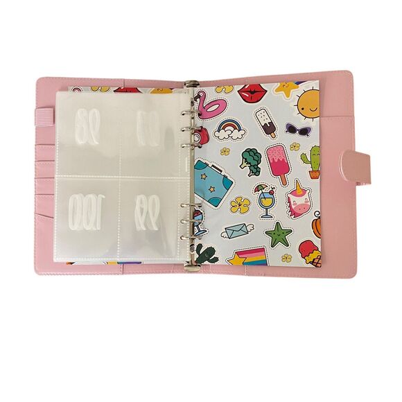 100 Envelope Challenge Binder Save $5050-Couples Goals 100 Day Savings Challenge - Picture 5 of 8